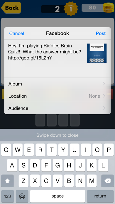 Riddles Brain Teasers Quiz Games ~ General Knowledge trainer with tricky questions & IQ test应用截图