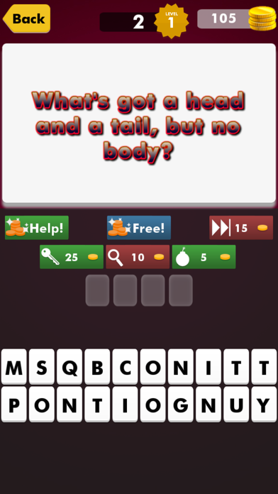 Riddles Brain Teasers Quiz Games ~ General Knowledge trainer with tricky questions & IQ test应用截图