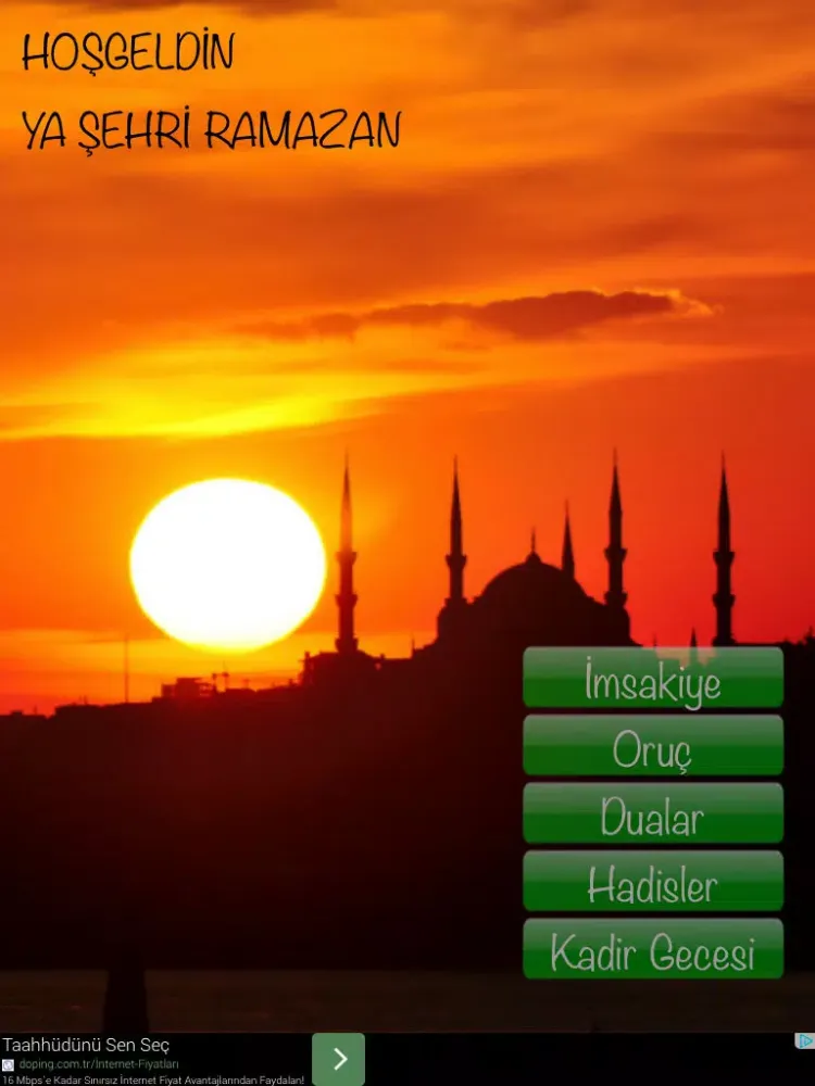 Ramazan 2014 - İmsakiye - Oruç - Namaz - Dualar - Sahur - İftar - Hadisler iPad  Ekran Görüntüleri