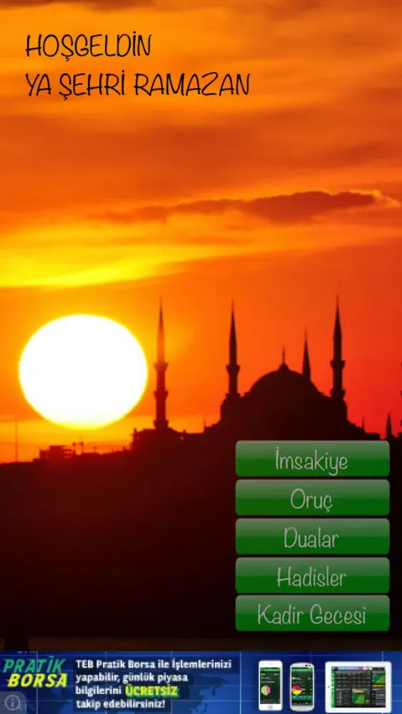 Ramazan 2014 - İmsakiye - Oruç - Namaz - Dualar - Sahur - İftar - Hadisler Ekran Görüntüleri