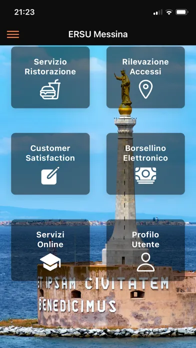 ERSU Messina Ekran Görüntüleri