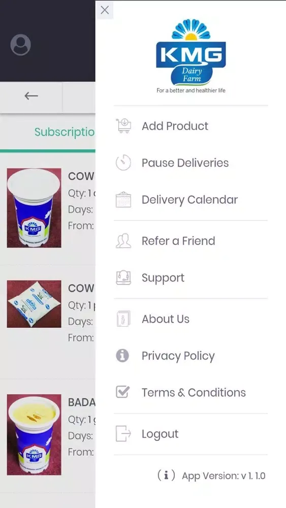KMG Dairy Farm應用截圖
