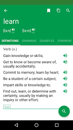 Erudite Dictionary Translator Screenshots