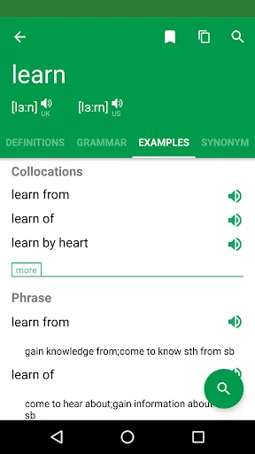 Erudite Dictionary Translator Screenshots