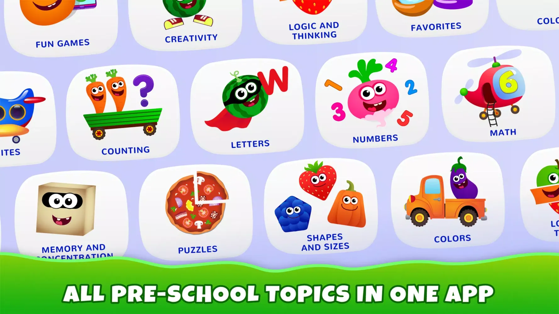 Funny Food Games for Kids! Ekran Görüntüleri