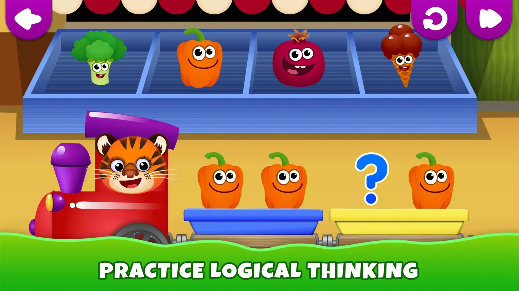 Funny Food Games for Kids! Ekran Görüntüleri