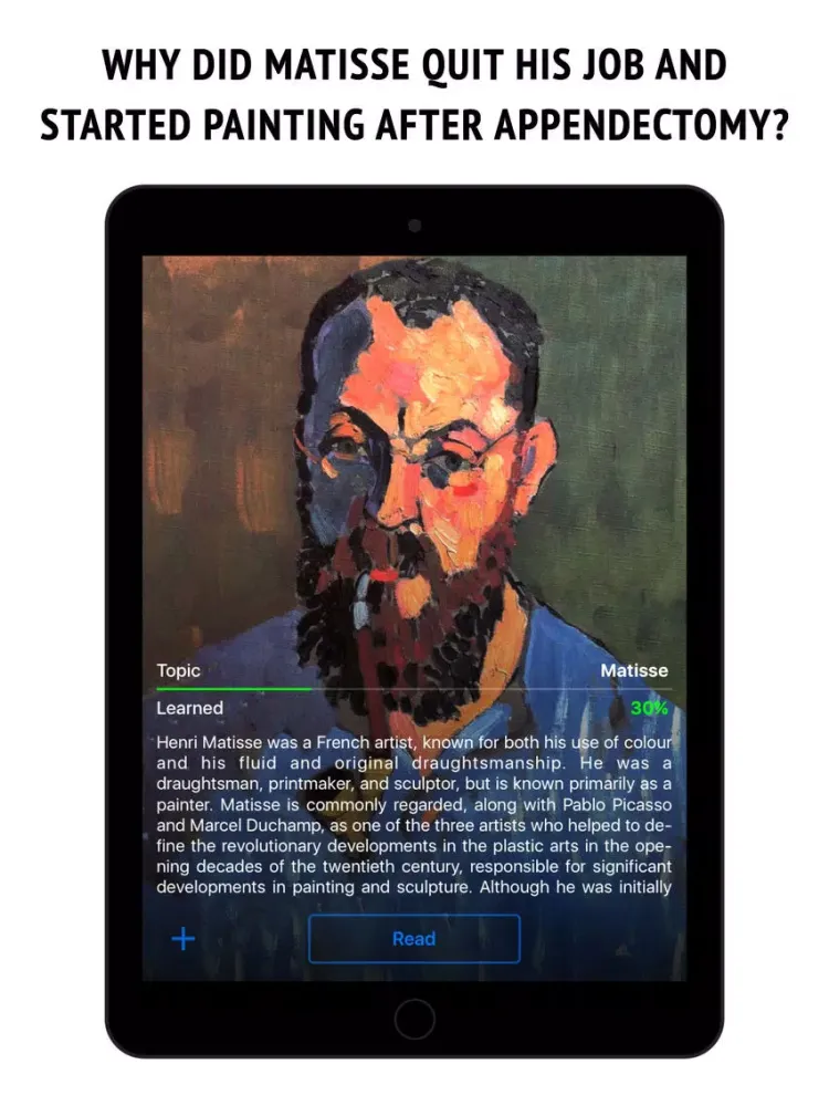 صور Matisse - interactive encyclopedia iPad 