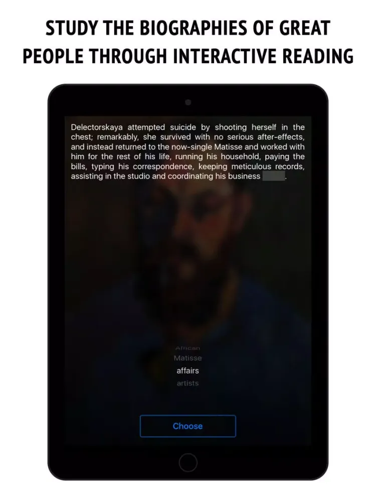 صور Matisse - interactive encyclopedia iPad 