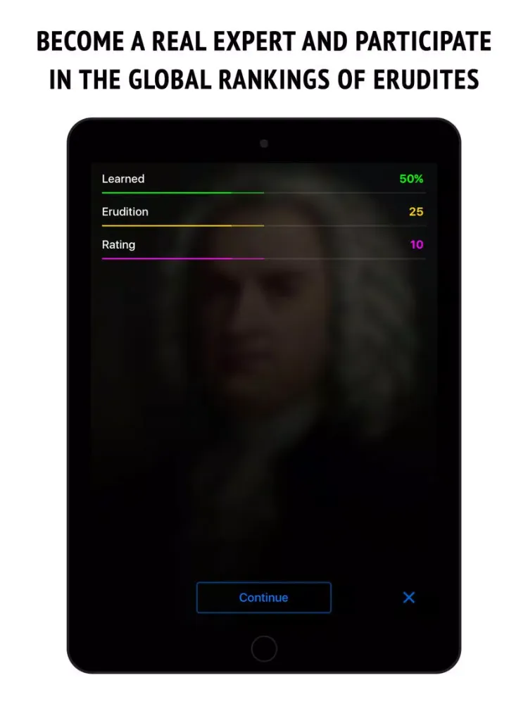 Bach - interactive biography iPad  Ekran Görüntüleri