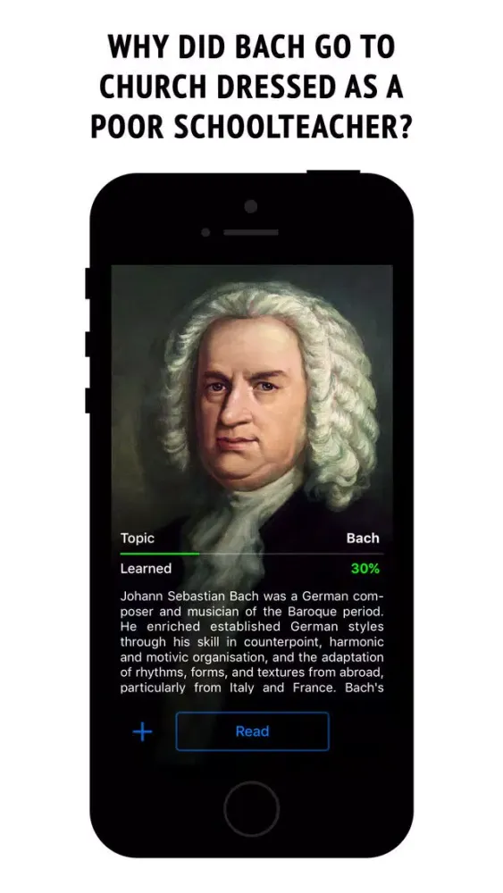 Bach - interactive biography Ekran Görüntüleri