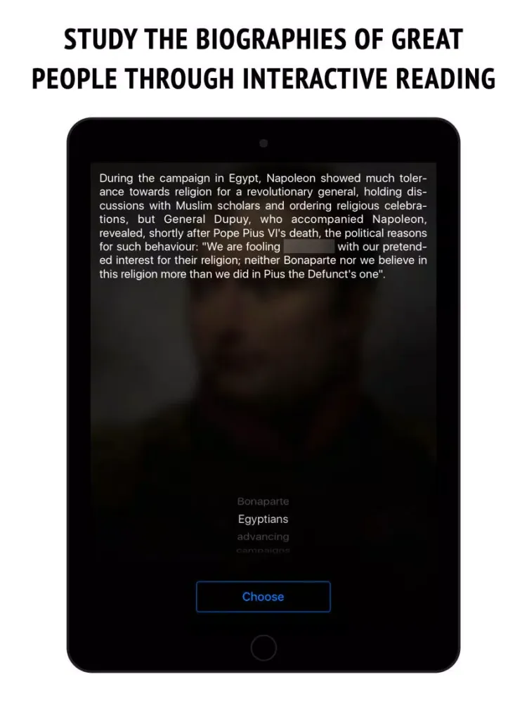 Скриншоты Napoleon - interactive book iPad 