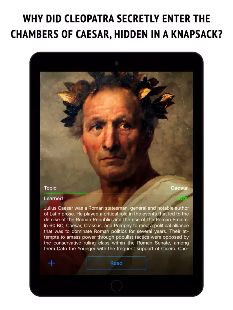 Caesar - interactive encyclopedia iPad 应用截图