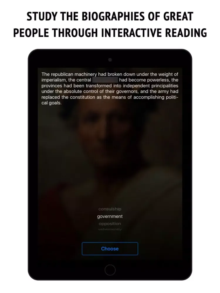 Caesar - interactive encyclopedia iPad 应用截图
