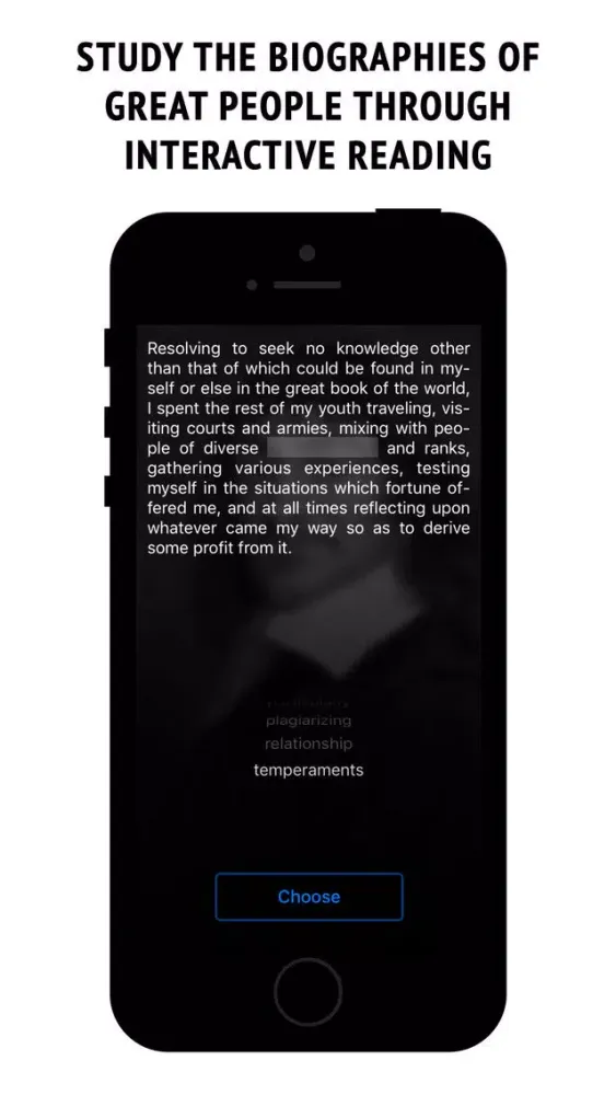 Descartes - interactive book スクリーンショット