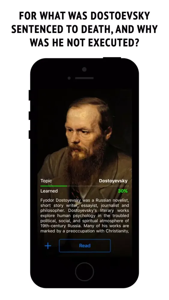 Скриншоты Dostoyevsky - interactive biography