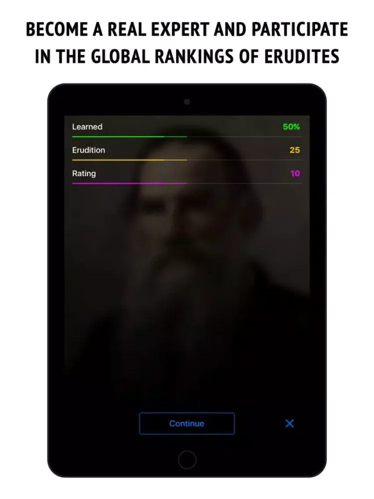 Tolstoy - interactive biography iPad  स्क्रीनशॉट