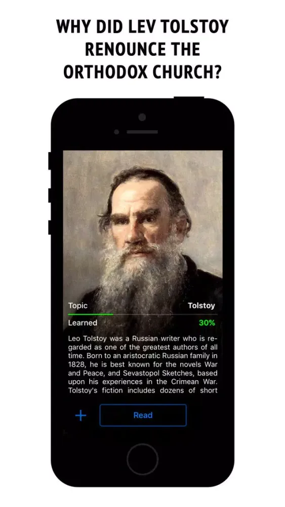 Tolstoy - interactive biography स्क्रीनशॉट