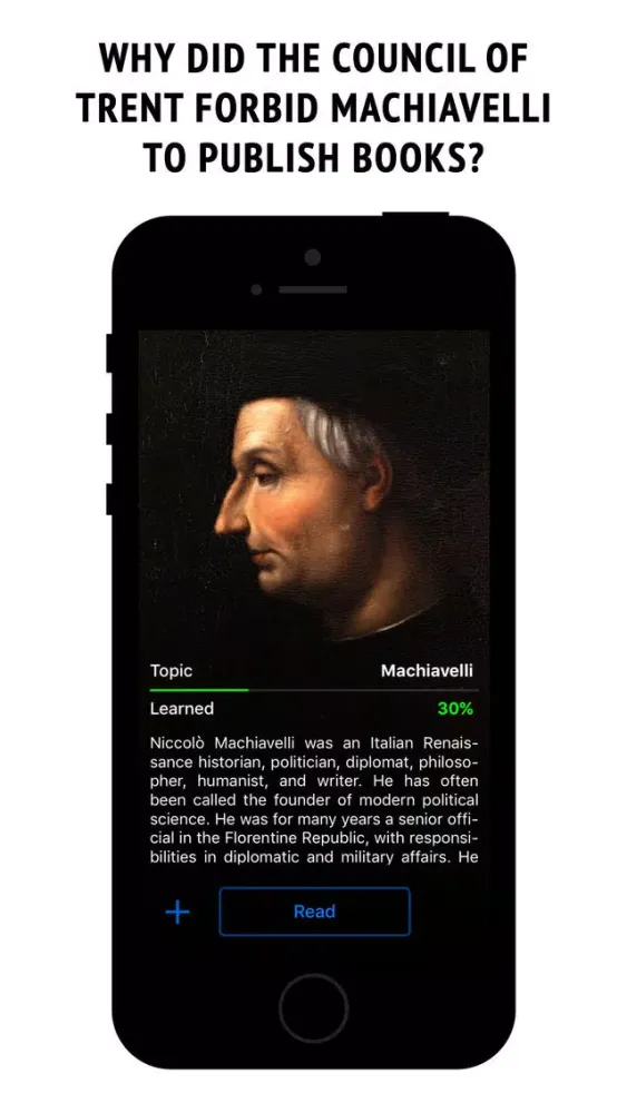 Capturas de pantalla de Machiavelli - interactive biography