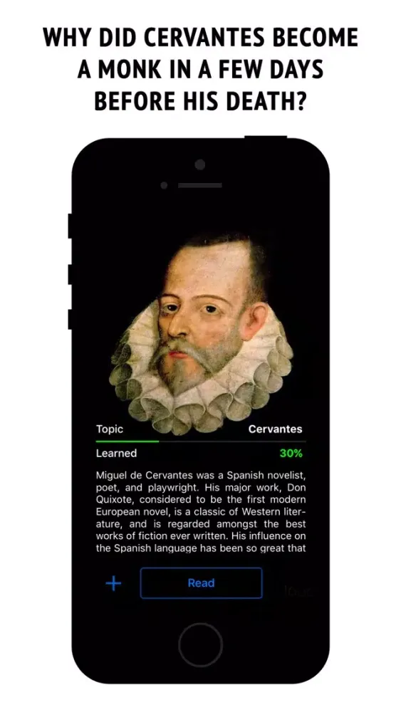 Cervantes - interactive book Screenshots