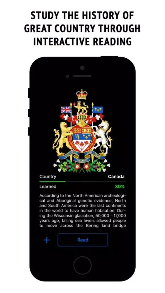 Zrzuty ekranu Canada - the country's history