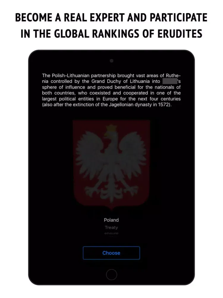 Poland - the country's history iPad 應用截圖