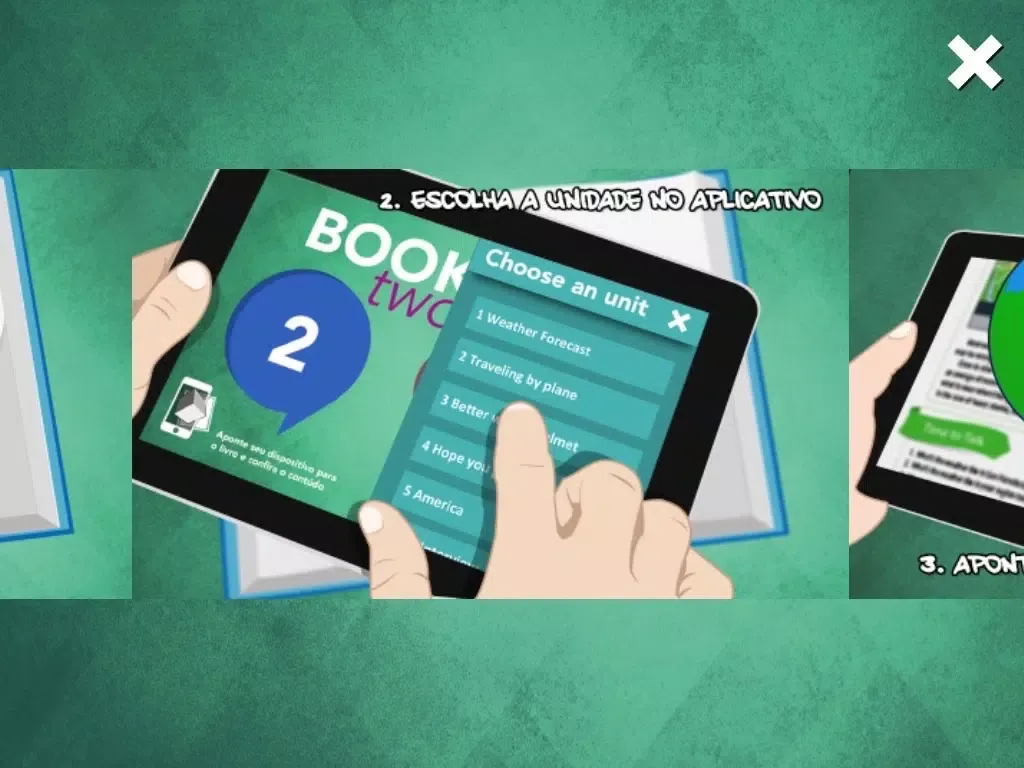 Capturas de tela do Book 2 - BSL Idiomas iPad 