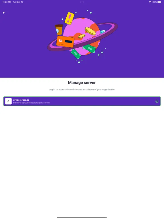 erxes XOS iPad  سکرین شاٹس