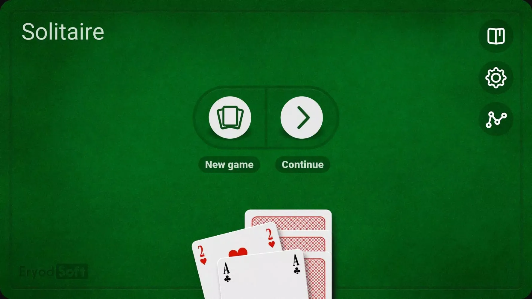 Tangkapan layar Solitaire (Klondike)