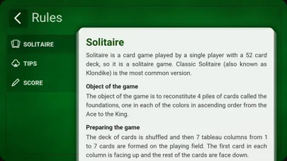 Solitaire (Klondike) Screenshots