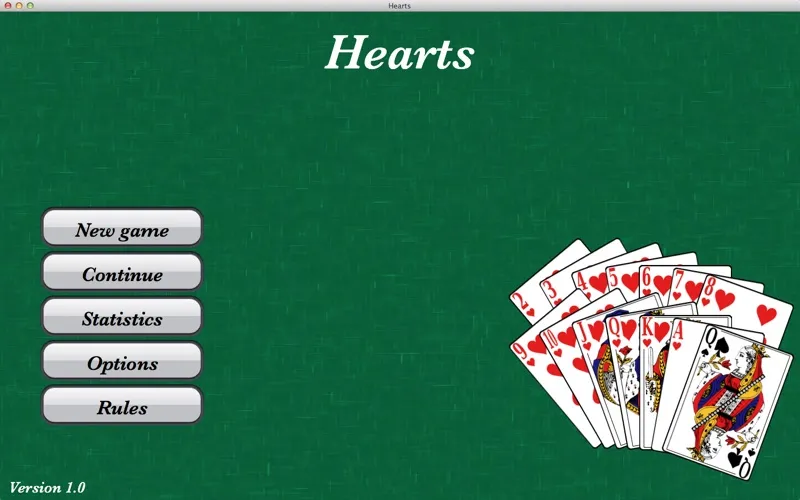 Hearts Game スクリーンショット