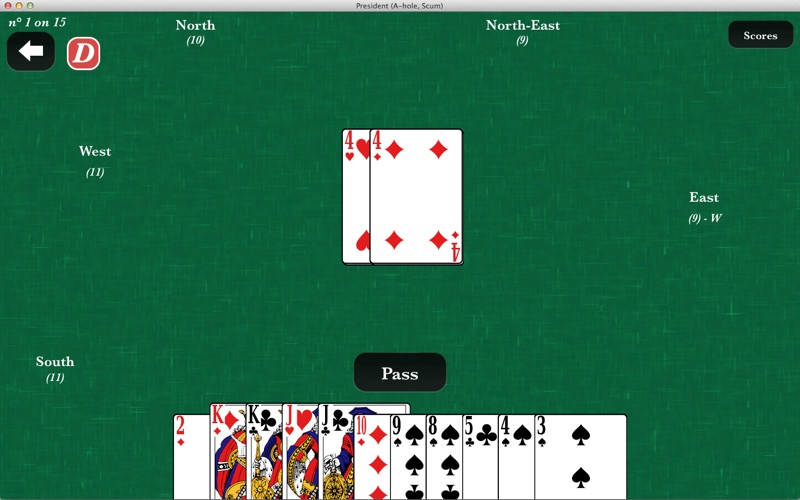 President - Card Game Screenshots