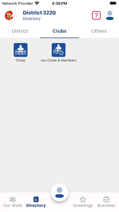 District 322G Directory 스크린샷