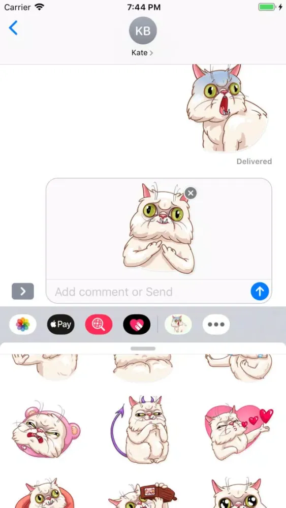 Скриншоты Wilfred Warrior Stickers