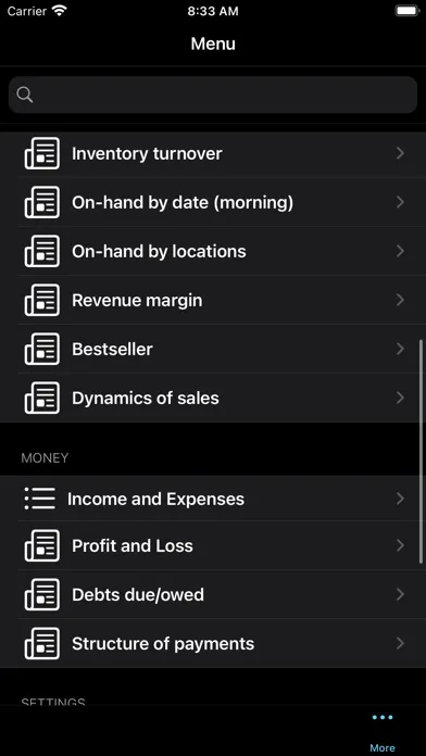 Tangkapan layar Lazy Inventory
