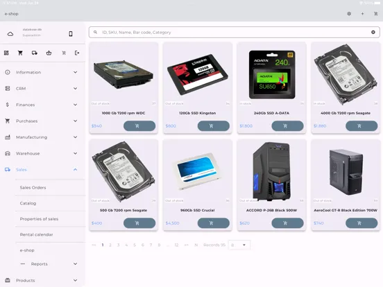 Capturas de pantalla de Nano Enterprise Plus iPad 