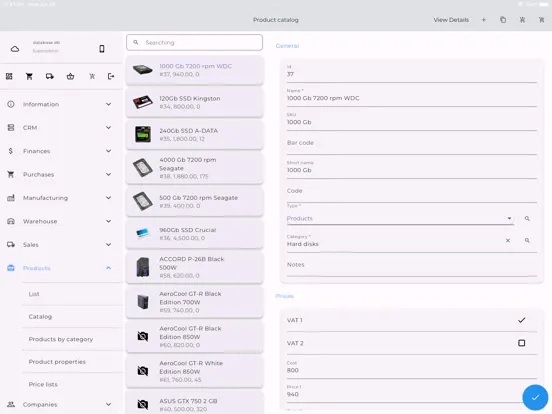 Capturas de pantalla de Nano Enterprise Plus iPad 