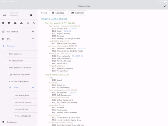 Capturas de pantalla de Nano Enterprise Plus iPad 