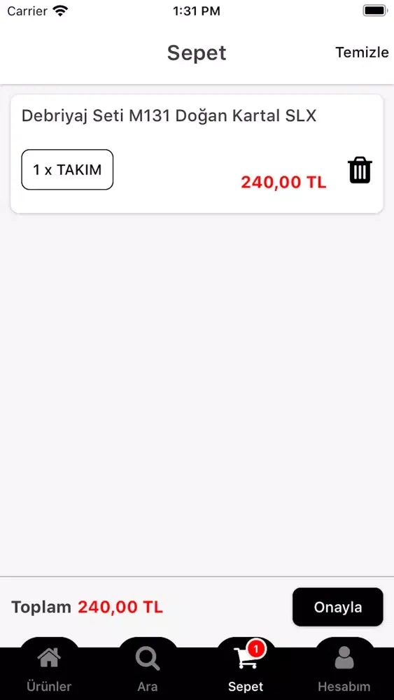 Tangkapan layar Erzurum Oto Yedek Parça