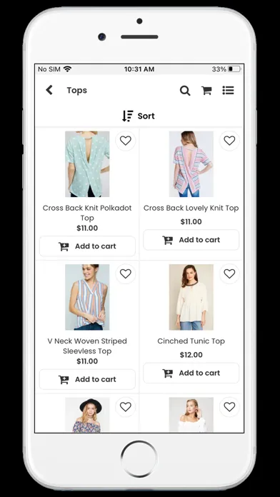 Captures d'écran de MCM Boutique Marketplace