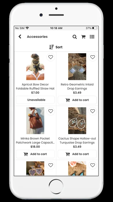 Captures d'écran de MCM Boutique Marketplace