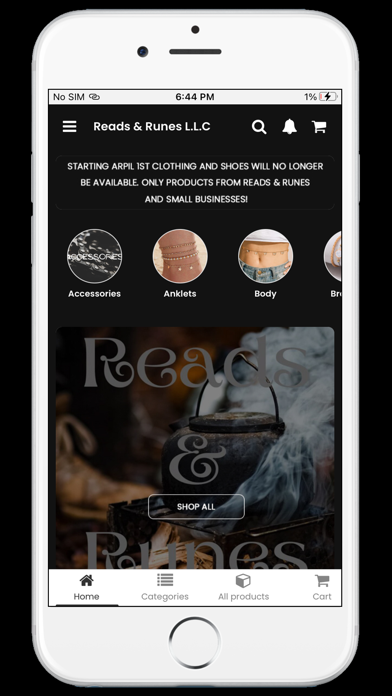 Capturas de tela do Reads & Runes L.L.C