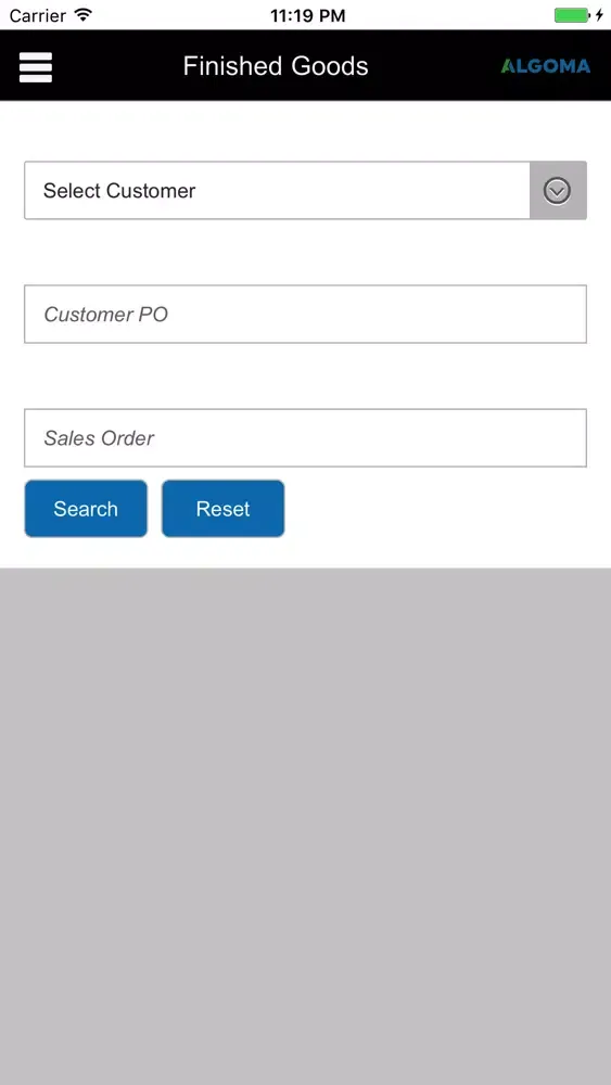 تصاویر Algoma Order Status Report