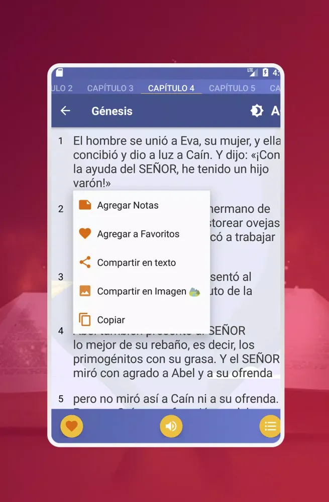 Capturas de tela do Biblia NVI