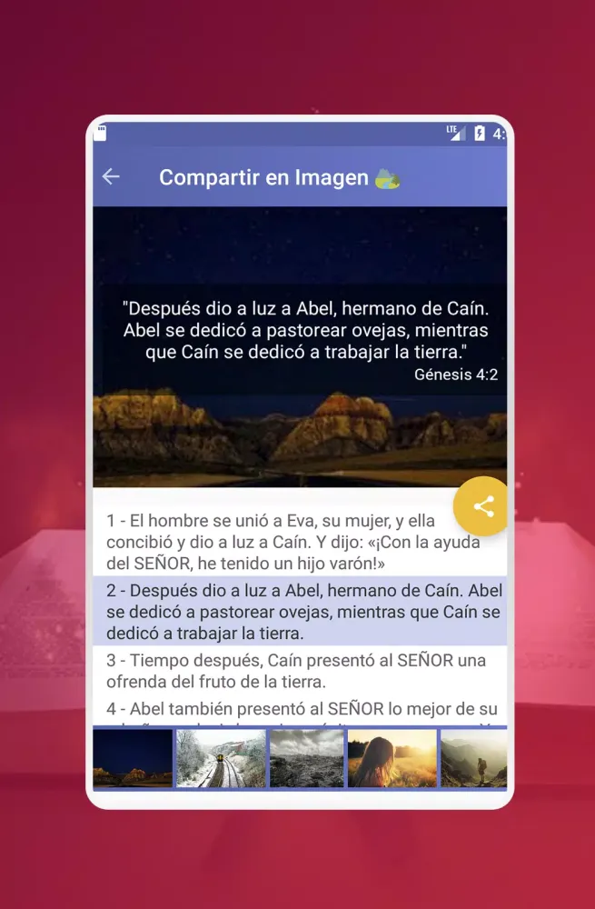 Capturas de tela do Biblia NVI