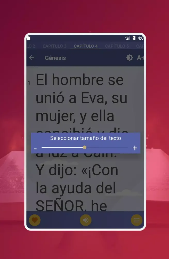Capturas de tela do Biblia NVI
