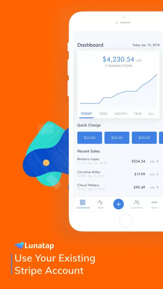 Lunatap for Stripe स्क्रीनशॉट