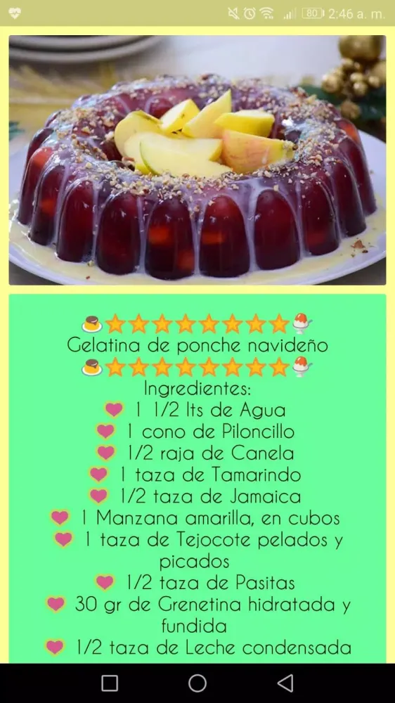 Recetas de Gelatinas应用截图