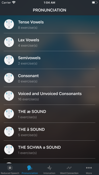 Captures d'écran de Accent Training
