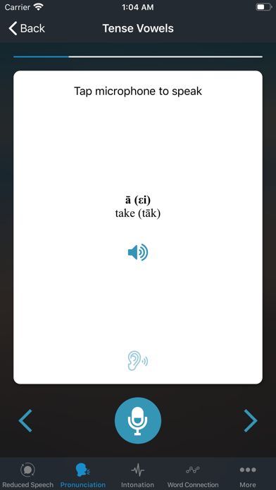 Captures d'écran de Accent Training