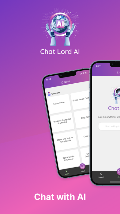 Chatlord AI - Ask AI Chatbot स्क्रीनशॉट